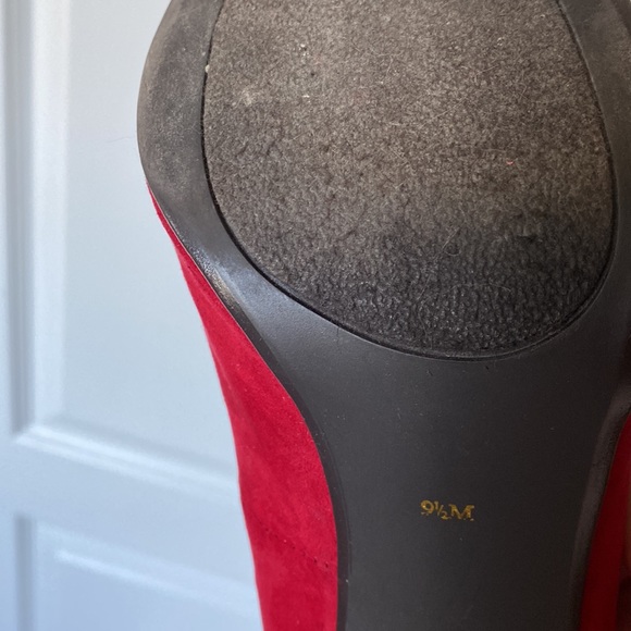 Peep toe high heel Mary Janes size 9.5 - Picture 4 of 7